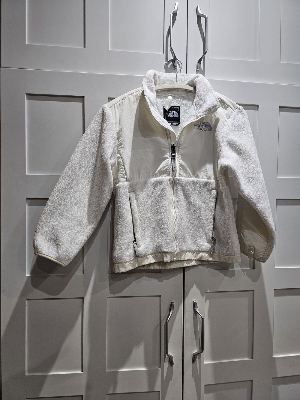 The North Face KIDS Cream/Off-White Fleece Jacket
